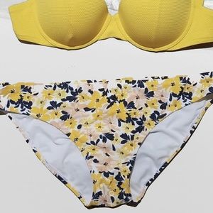 Floral Bikini Bottoms Kona Sol